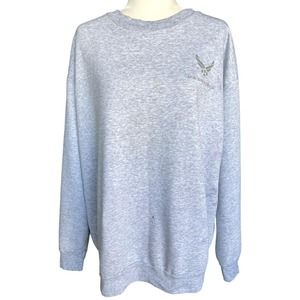 VTG 90S GREY U.S. AIR FORCE CREWNECK SWEATSHIRT